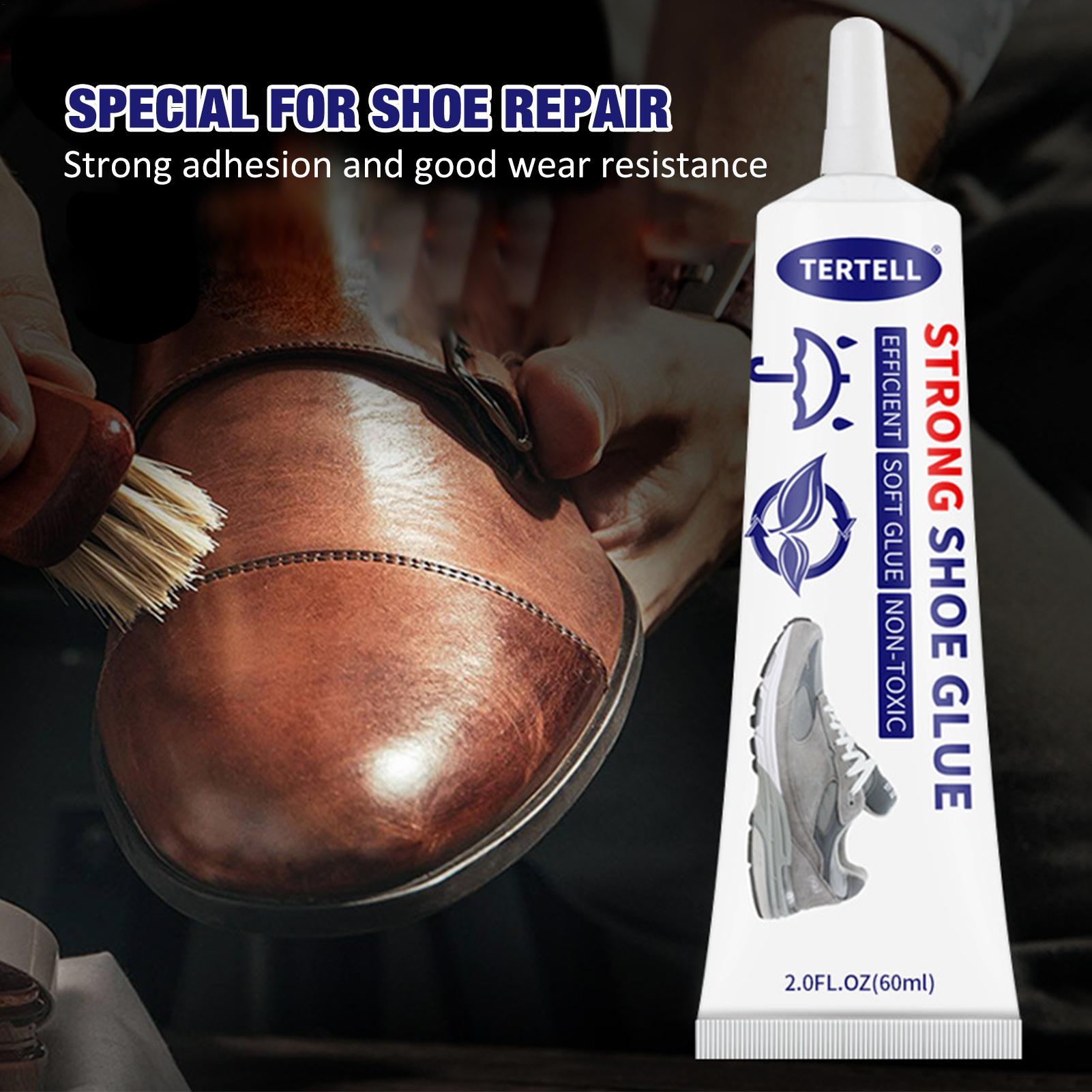 Woodworking Resin - กาวซ่อมรองเท้าชนิดแข็งแรง 60 มล. กาวซ่อมรองเท้าหนังแบบมืออาชีพ กันน้ำ สำหรับโรงงานผลิตรองเท้า