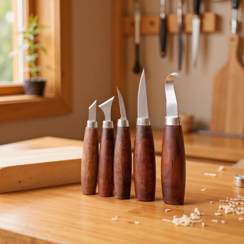 ชุดเครื่องมือแกะสลักไม้ 5 ชิ้น - Wood Chisel Set บทวิจารณ์และราคา