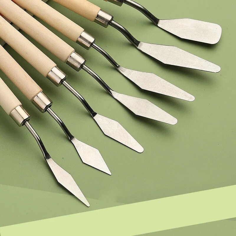 7 ชิ้น/เซ็ต ชุดมีดวาดภาพสีน้ำม - Drawknife Blade บทวิจารณ์และราคา